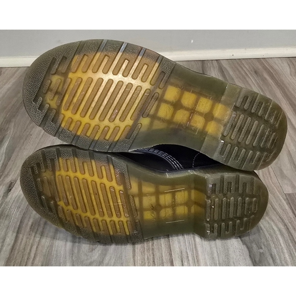 Doc Martens Pascal Pewter Spectra Metallic Leather Boots, Size 6 US - Picture 7 of 13